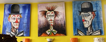 Copie d'autore pagliacci Bernard Buffet 1977 (pezzi unici)
